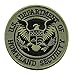Department of Homeland Security 3.5 in Tactical Green Patch with Hook/Loop Backing