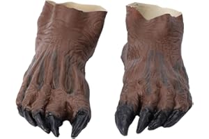 PACKOVE Halloween Foot Cover 1 Pair Booties Halloween Foot Emulsion Foot Cover