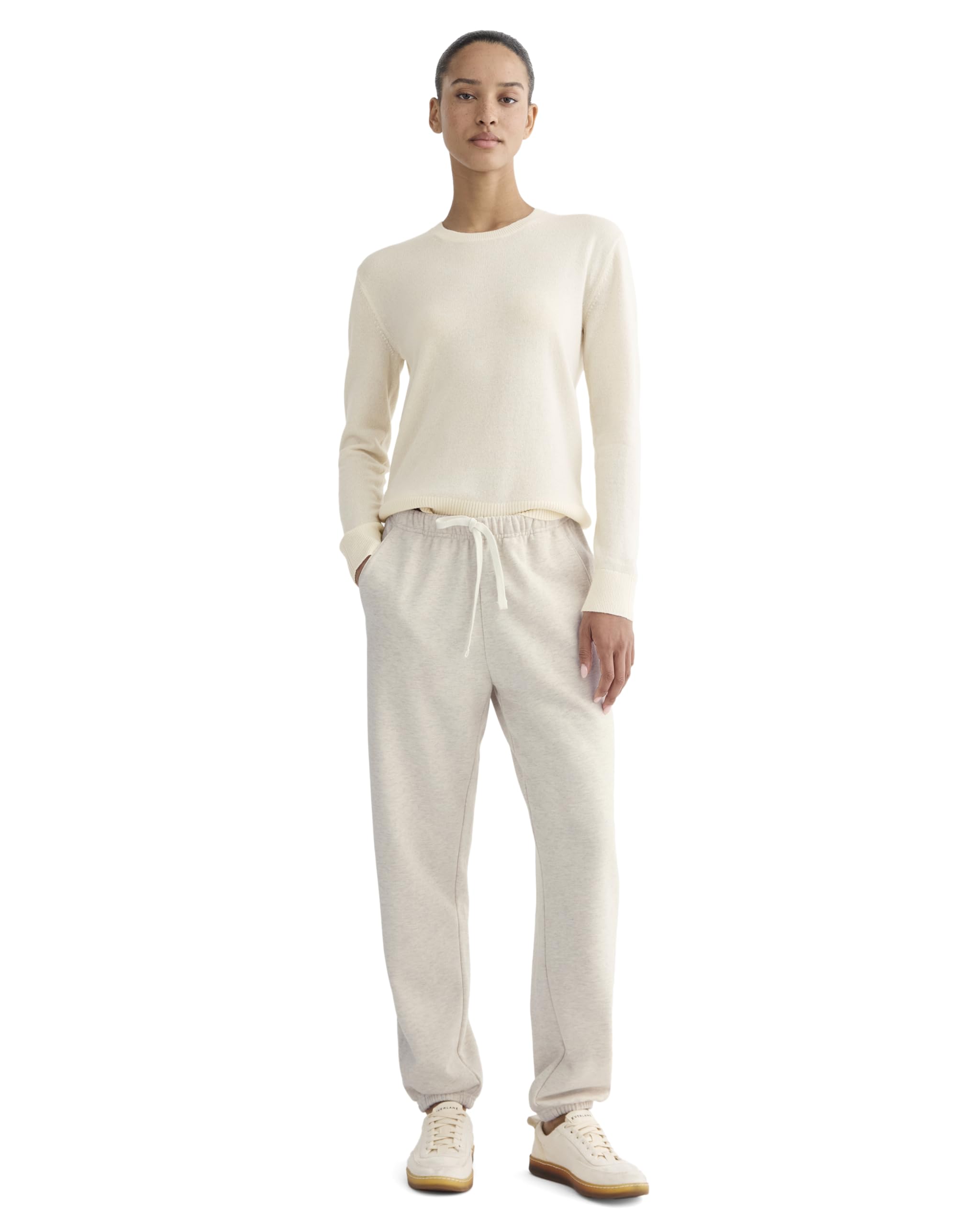 Everlane The Off-Duty Jogger – Heathered Oat XS