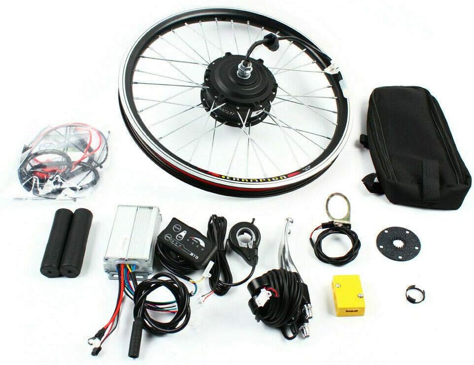 OUKANING E-Bike Umbausatz 20 Zoll - 48V 1000W Vorderrad Motor