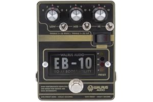 Walrus Audio EB-10 Preamp/EQ/Boost, Black