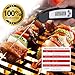 Lighting Mall Digital Food Cooking Thermometer Instant Read Meat Thermometer with Long Sensitive Probe for Kitchen BBQ Grill Smoker Milk Candy Oil and Water