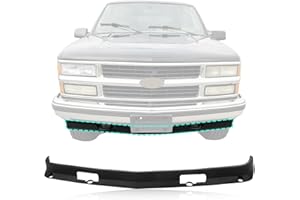 JustDrivably Front Bumper Lower Valance Air Dam w/Hook Holes Compatible With 1988-2000 Chevrolet C/K 1500 2500 3500 Suburban /1992-1999 GMC C1500