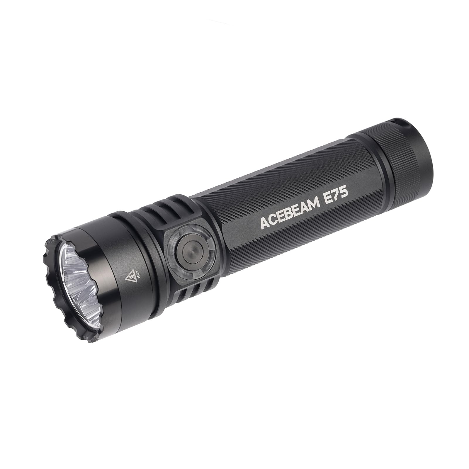 ACEBEAM E75 4500 High Lumens Torch with Magnetic Base, Super Bright LED Torch Rechargeable, IPX8 Water-Resistant Tactical EDC Flashlight, 26 Days Super Long Lasting for Camping,Everyday Use