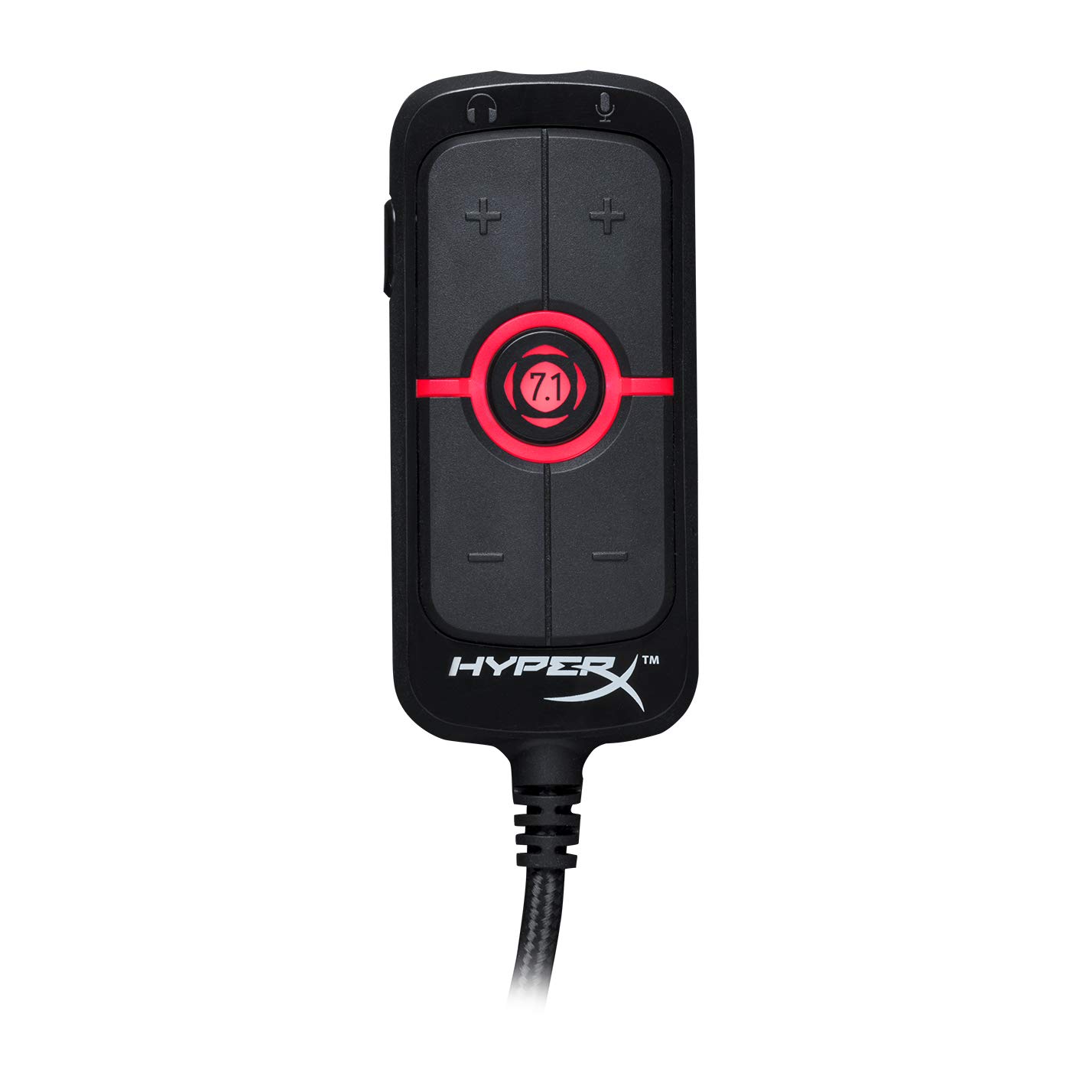 HyperX Amp USB Sound Card Virtual 7.1 Surround Sound Works with PC