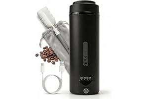 VAMBRIZO Portable Kettle, Mini Electric Kettle for Travel, Small Kettle with 212°F Boiling & USB Warm Keep, 12H Constant Temp