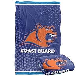 Coast Guard Academy Bears Blanket, 36" x 58", Logo