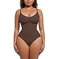 Seamless Bodyshaper Bodysuit for Women - Full Body Shapewear Body Sculpting Suits Sleeveless Round Neck