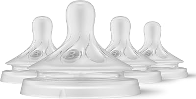 Philips Avent Natural Response Nipples Medium Flow 4-Pack SCY963/04