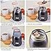 MIU COLOR Vacuum Insulated Stainless Steel Cooking Food Jar Braised Beaker, 20 Ounce Snack Dessert Ice Cream Storage Container Thermos Flask, Matte Black