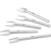 Orion Motor Tech 5-Piece Pickle Fork Tool Set | Ball Joint Separator Pitman Arm Separator and Tie Rod Removal Tool Kit for Se