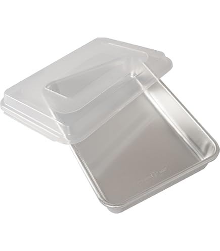 Vierkante Bakvorm Aluminium Nordic Ware Naturals Aluminium Commerciële 8 X 8 Vierkante Cake Pan, 8 Bij 8, Zilver (47500 Nordic Ware Bundt