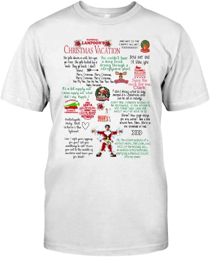 Amazon.com Christmas Vacation Funny Classic Unisex TShirt, Hoodie