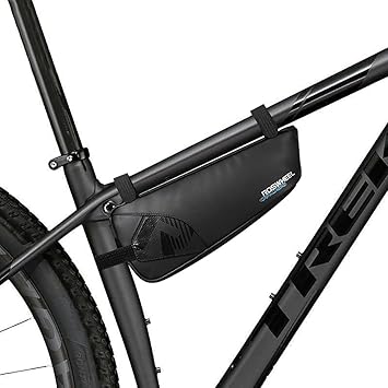 Roswheel 100% Wasserdicht 1680D Nylon Reißfest 1,1L Fahrrad Rahmentaschen Fahrradtasche Triangle Bag