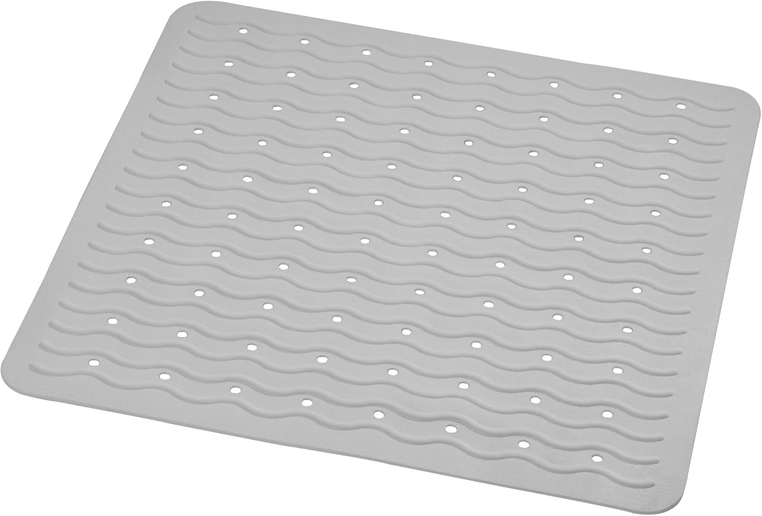 Ridder Anti Slip Shower mat, 100 Synthetic Rubber, Grey, 54 x 54 cm