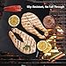 SET OF 3 BBQ Grill Mat Up to 400% Thicker Than Others, 16