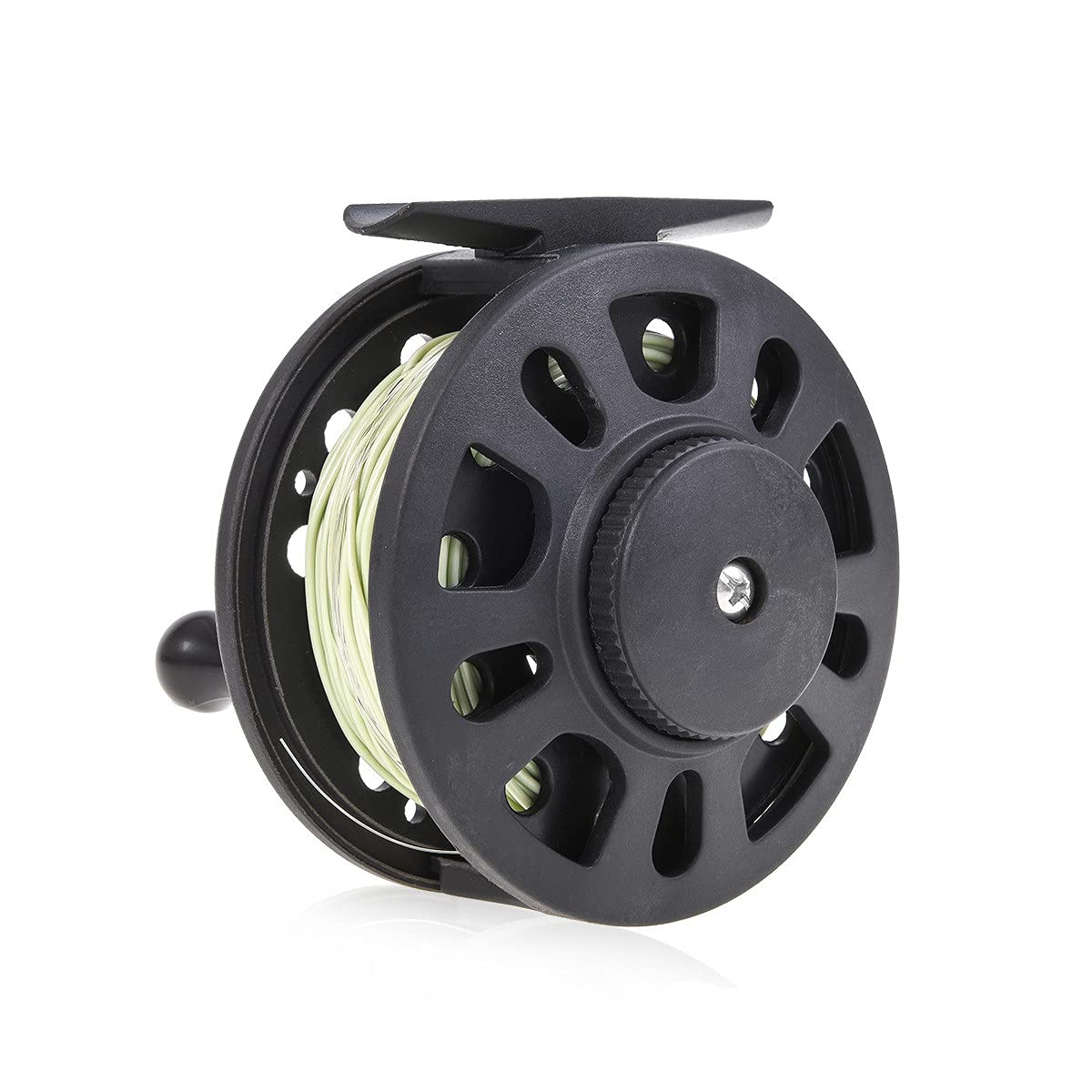 GudGmtoy Fly Reel, Gla 7/8 5/6 Fly Fishing Reel With Line Left/Right Hand, With Fishing Lines, Fly Fishing Accessories