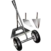 Flibyt Manual Rolling Garden Hoe Head, Multi-Functional Cultivator and Soil Loosener