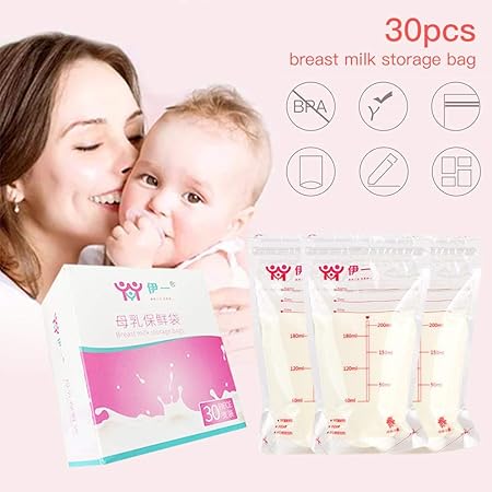 voloki Breast Milk desechable Bolsa de Almacenamiento 200ml Leche ...