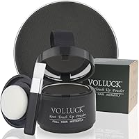 VOLLUCK Root Touch Up Hair Powder Root Cover Up Hairline Shadow Powder Stick, Root Touch Up for Thinning Hair for Women and M