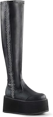demonia over the knee boots