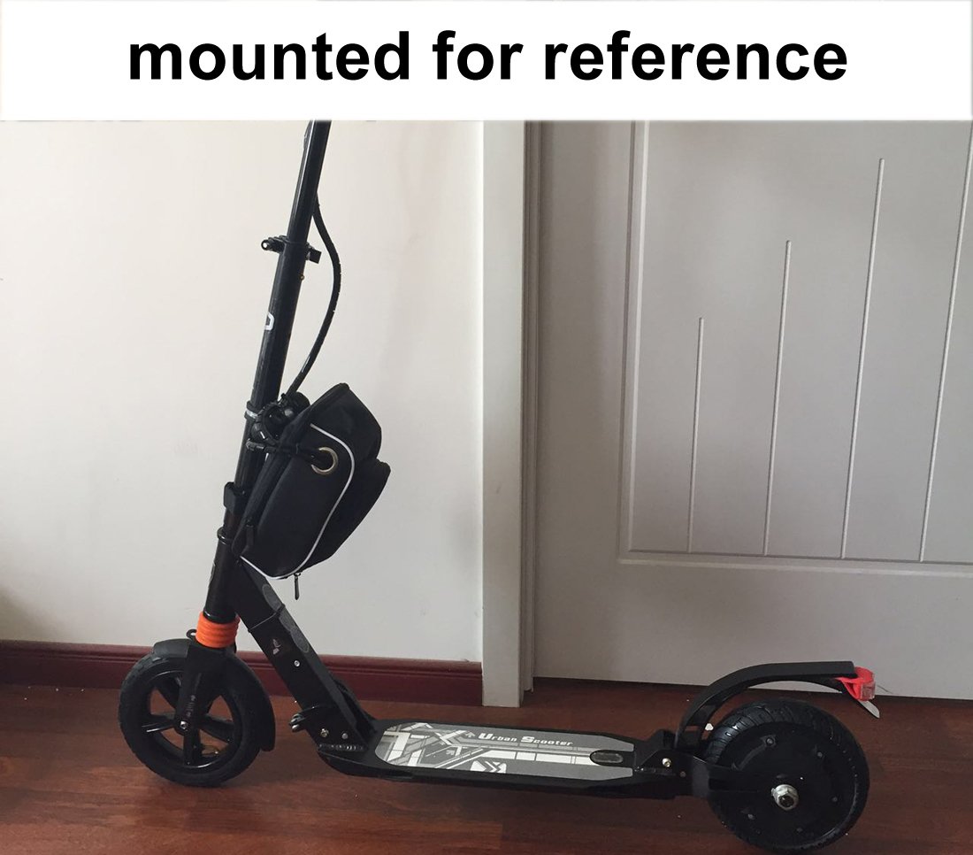 Lfaster 36V 350W Electric Scooter Conversion Kit 8 Inch Brushless Huv Motor Kit for Kick