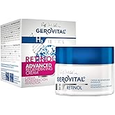 GEROVITAL RETINOL Advanced Skin Regenerating Cream with Retinol and Sepilift Complex, Anti Aging Face Moisturizer, Rapid Wrinkle Repair, Day & Night Face Cream, 50 mL