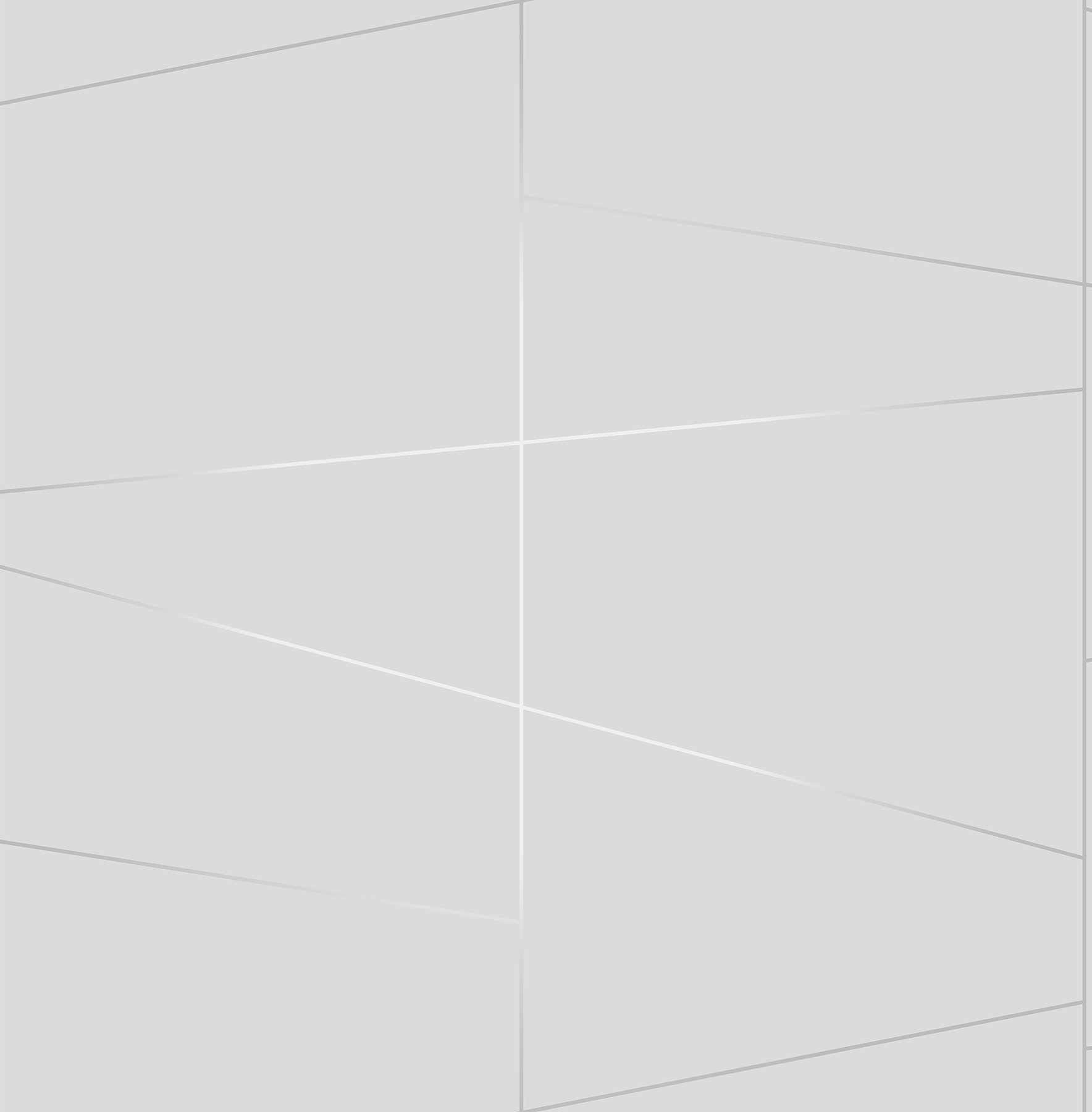 Urban Walls UW24791 Deco Fracture Sidewall, Grey/Silver