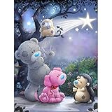 5D DIY diamond embroidery cartoon bear diamond painting Cross Stitch full drill Rhinestone mosaic child gift