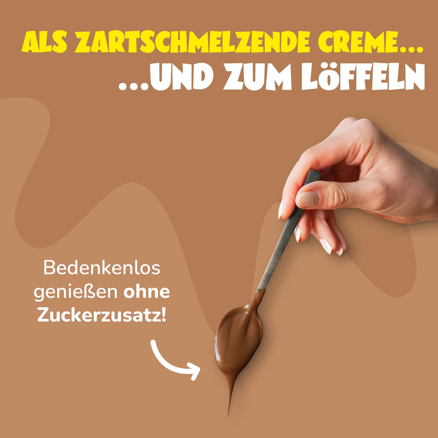 ahead CRAZY HAZEL | 6 x 200g Haselnusscreme ohne Zuckerzusatz | Super leckerer Schokoaufstrich mit 80% weniger Zucker* | Ohne Palmöl, glutenfrei & vegetarisch | Zuckerarmer Brotaufstrich Schokocreme 6