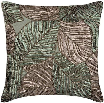 Amazon Com The Homecentric Handmade Olive Green Throw Pillows