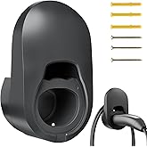 EV Charger Holder for Tesla, Wall Mount Organizer with NACS Nozzle Holster Dock for Model 3/Y/X/S, Cable Management Bracket f