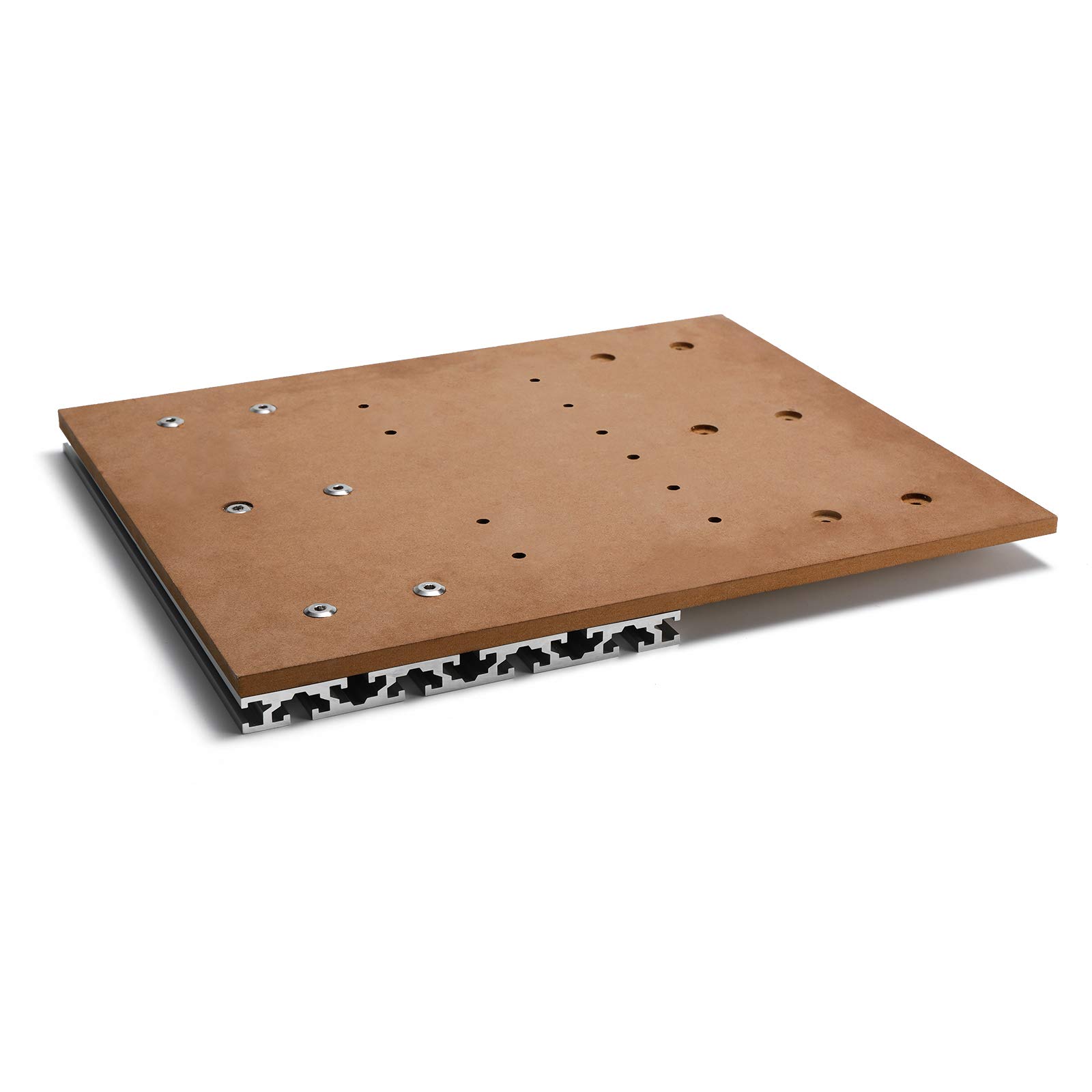 T-Slot Table 3040 Extension Aluminum Spoilboard, Work with 3018 Y-Axis Extension Kit, Compatible with 3018-PROVer/3018-PROVer Mach3/3018-MX3