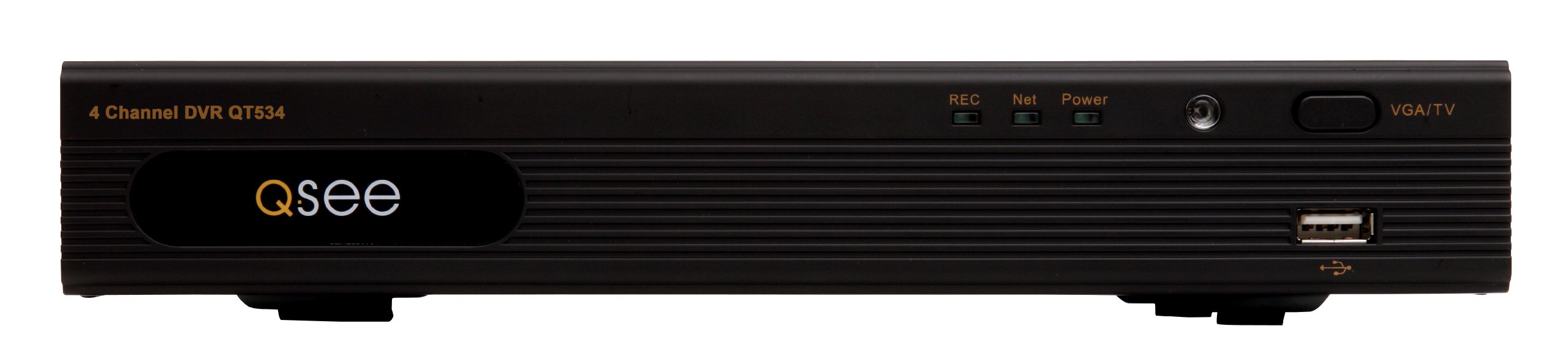 QSee QT5345 4Channel Full D1 Smart Recording DVR with PreInstalled