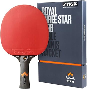 Stiga Royal 3 Etoiles Raquette De Tennis De Table Pro Ping Pong Racket Amazon Fr Sports Et Loisirs
