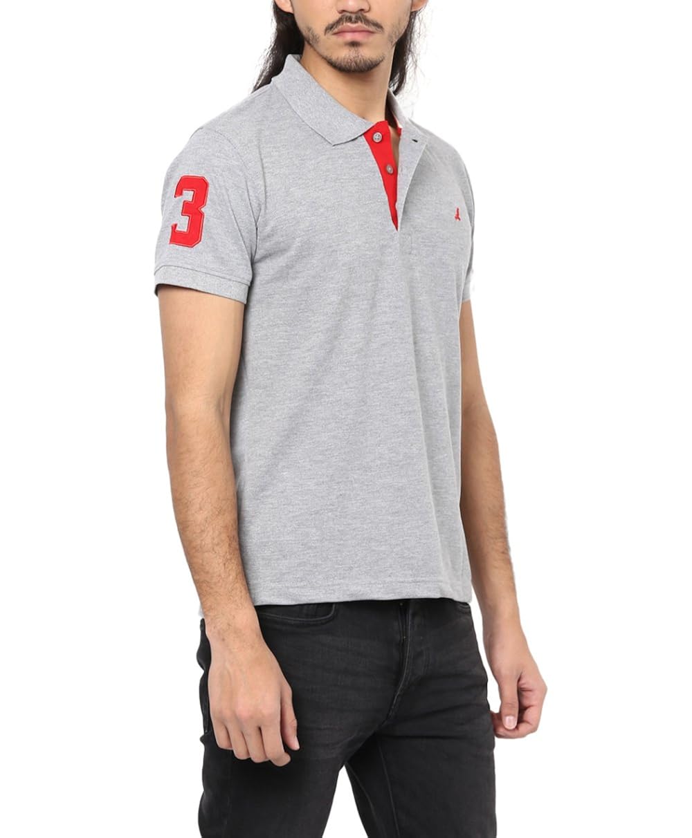 american crew men's poly cotton polo (white)