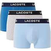 Lacoste Men's 3 Pack Boxer Briefs