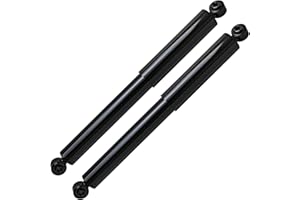 Detroit Axle - Rear Shock Absorbers for Chevrolet Silverado GMC Sierra 1500 LD Limited [w/o Electronic Suspension] 2pc Rear Shock Absorbers Assembly Pair Replacement