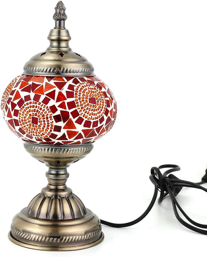 Best retro metal desk lamp red