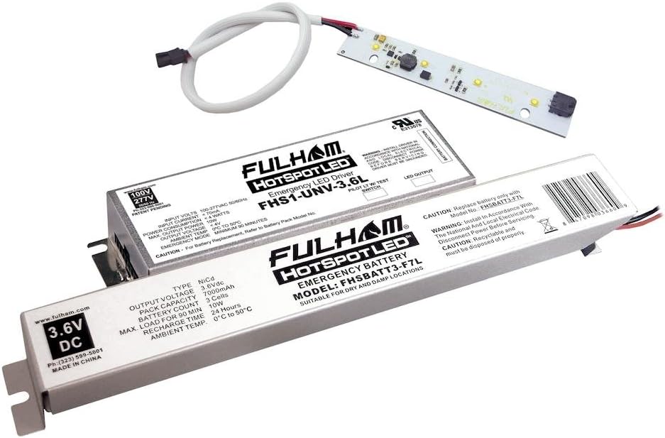 Fulham 036647 - FHSKITT03LNFL Exit Light Retrofit Kit