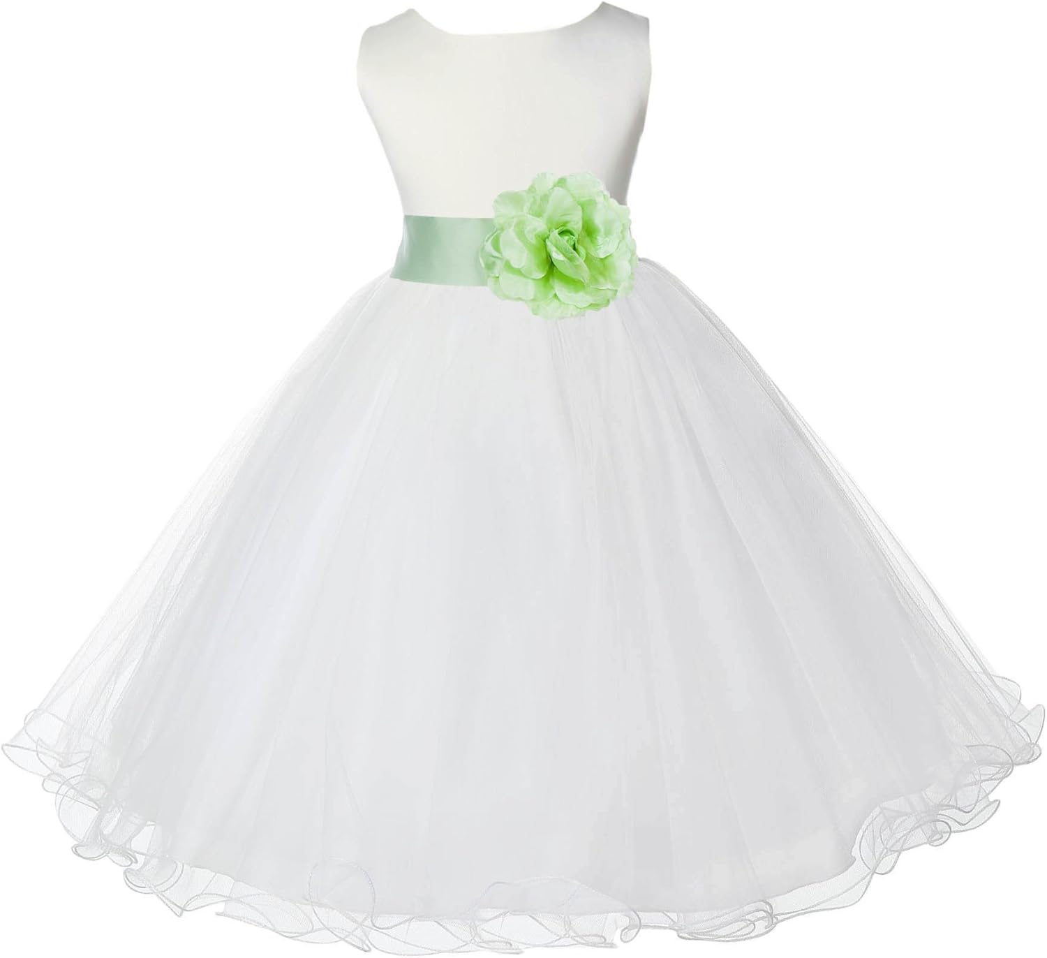 raspberry flower girl dresses