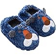 Toddler Boys Slippers Cartoon Cute Animals Plush Warm Home Shoes