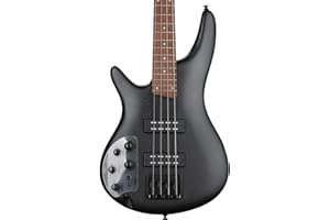 Ibanez Standard SR300EBL Left-handed Bass Guitar - Weathered Black