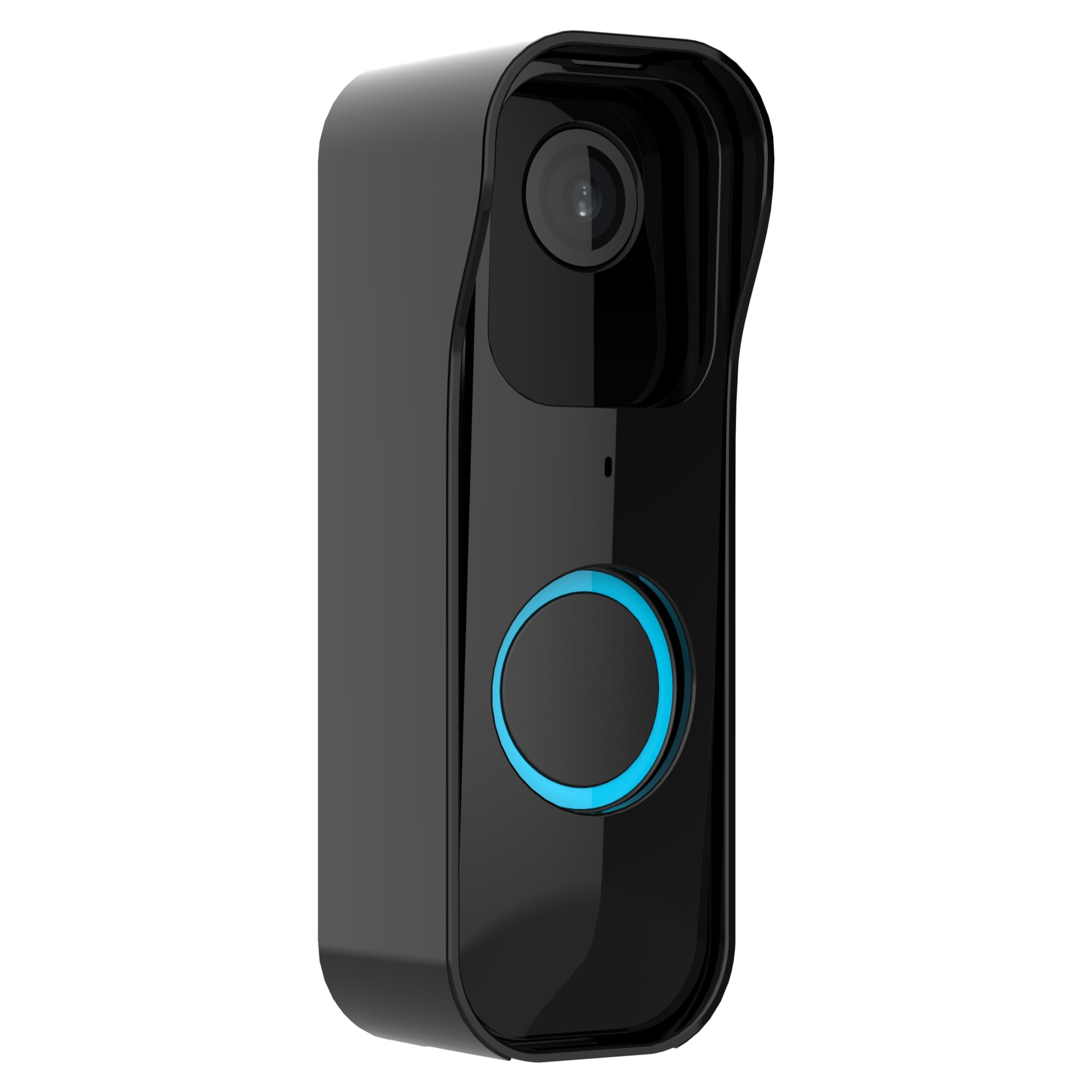 Blink Video Doorbell Mount Protective Cover Case, Doorbell Mount for Blink Video Doorbell, Sturdy Drill Mounting Bracket Blink Accessories for Blink Doorbell Security System Weatherproof, Black