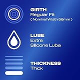Durex Originals Extra Safe Condoms Regular Fit 40 Pack Easy On Shape view 3
