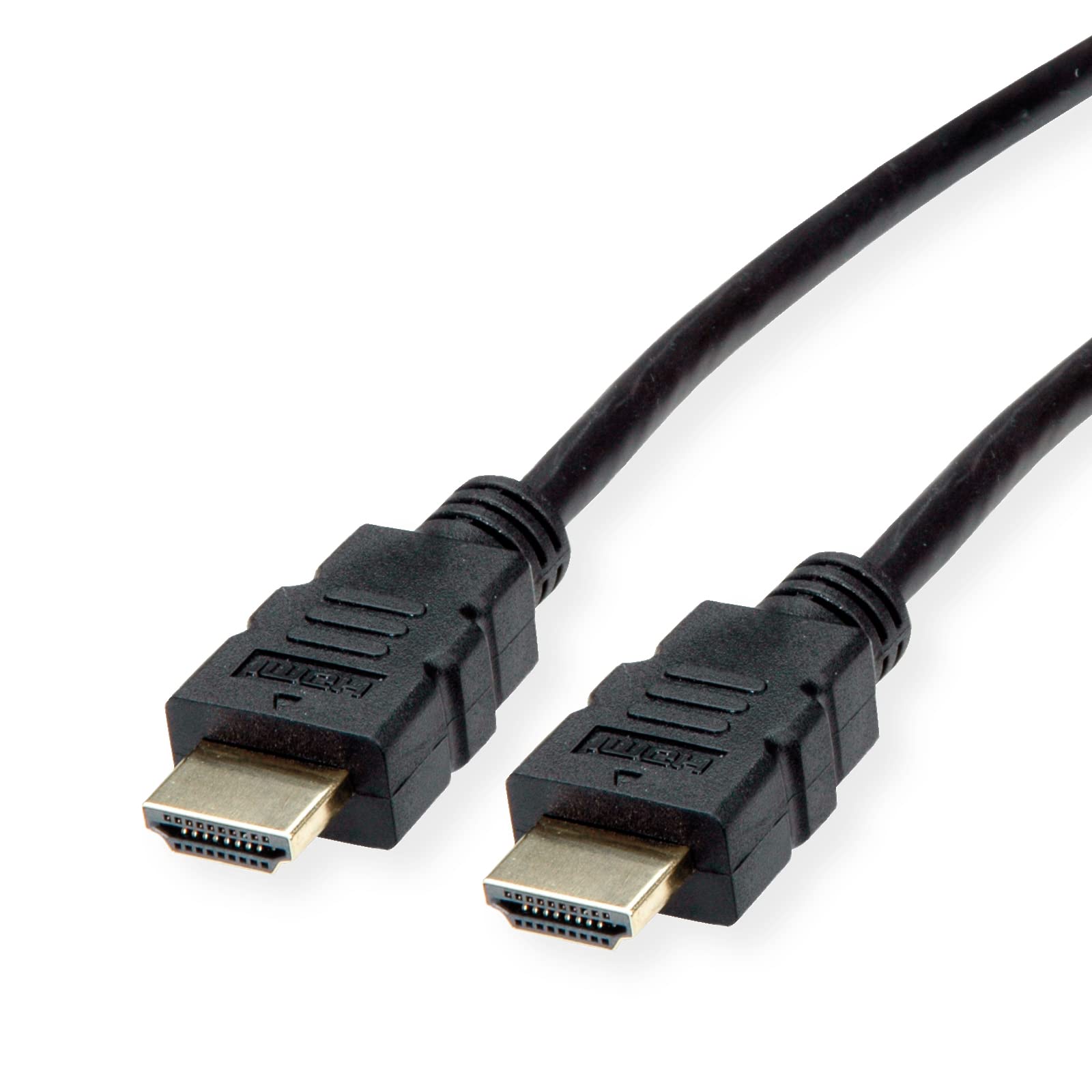ROLINE HDMI High Speed Cable with Ethernet, TPE, Black, 3 m