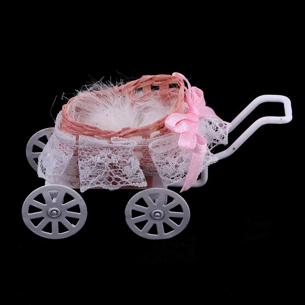 Sm Sunnimix 1 12 Dollhouse Miniature Alliage Bebe Chariot A Poussette Modele De Poussette Enfants Jouets Mobilier De Poupees Jeux Et Jouets Zwembaddebeemd Nl