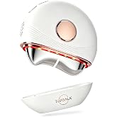 Red Light Electric Gua Sha Facial Neck Sculpting Tools with Heat, Cold, Microcurrent, Lymphatic Drainage Massager Device for 
