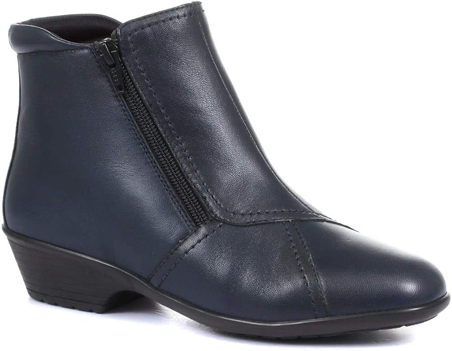 Pavers Ankle Boots for Women Wide Fit Leather 146 311: Amazon.co.uk ...