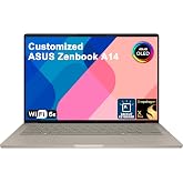 iCarp ASUS Zenbook AI-Powered Laptop A14 14" 2K OLED Qualcomm 8-core Snapdragon X Plus (Up to 45 Tops) 16GB RAM 512GB/1TB/2TB SSD Creator Business Professional Customized Computer Win11